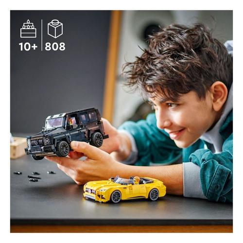 LEGO Speed Champions Mercedes-AMG G 63 & Mercedes-AMG SL 63 F1 Toy Car 76924 - Primary Image