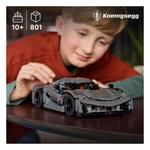 LEGO Technic Koenigsegg Jesko Absolut Grey Hypercar Sport Car Building Toy 42173 - Thumbnail 2 of 7