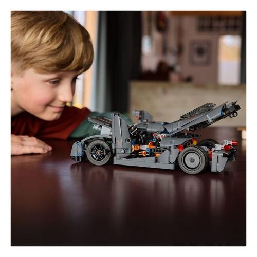 LEGO Technic Koenigsegg Jesko Absolut Grey Hypercar Sport Car Building Toy 42173 - Primary Image