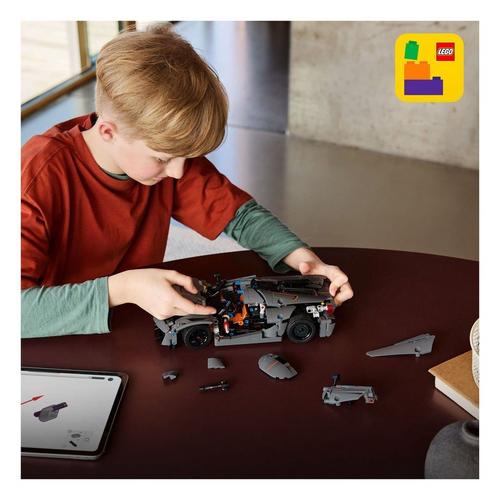 LEGO Technic Koenigsegg Jesko Absolut Grey Hypercar Sport Car Building Toy 42173 - Primary Image