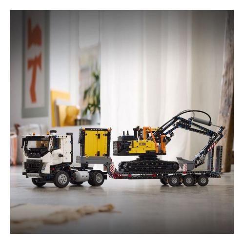 LEGO Technic Volvo FMX Truck & EC230 Electric Excavator Building Toy 42175 - Primary Image
