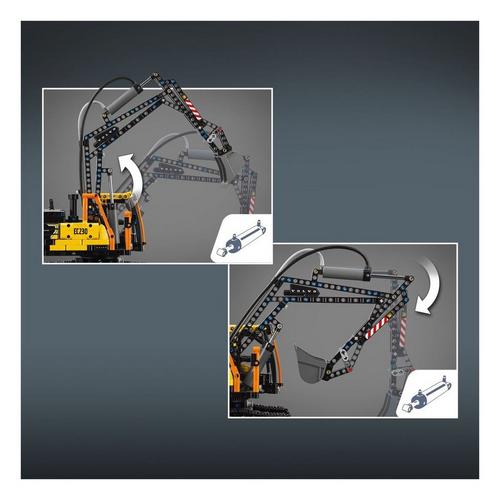 LEGO Technic Volvo FMX Truck & EC230 Electric Excavator Building Toy 42175 - Primary Image