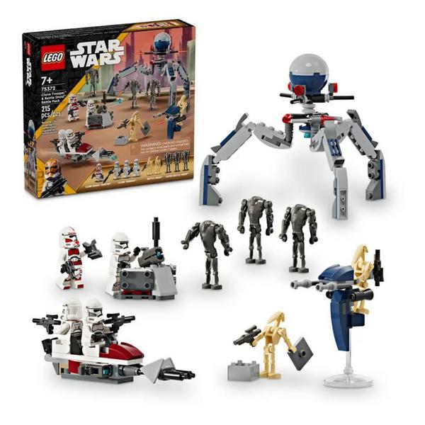 Boys LEGO Clone Trooper & Battle Droid Battle Pack Building Set