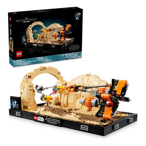 LEGO Star Wars Mos Espa Podrace Diorama 75380 Building Set - Primary Image