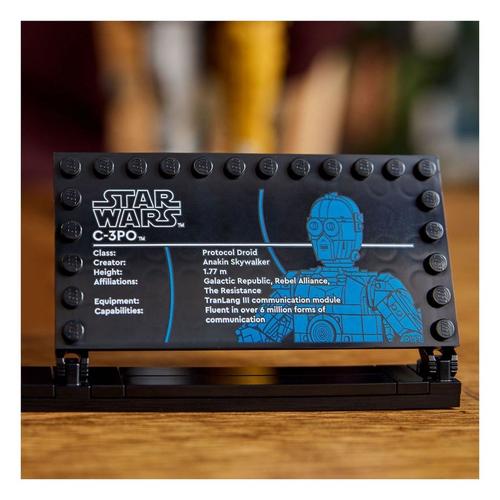 LEGO Star Wars C-3PO Buildable Droid Figure for Build and Display 75398 - Primary Image