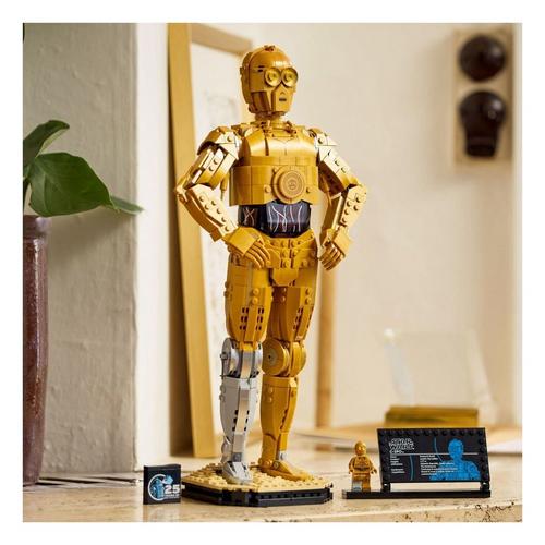 LEGO Star Wars C-3PO Buildable Droid Figure for Build and Display 75398 - Primary Image