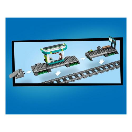 LEGO City Downtown Streetcar and Station Toy Train Set 60423 - Primary Image