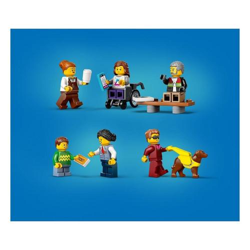 LEGO City Downtown Streetcar and Station Toy Train Set 60423 - Primary Image