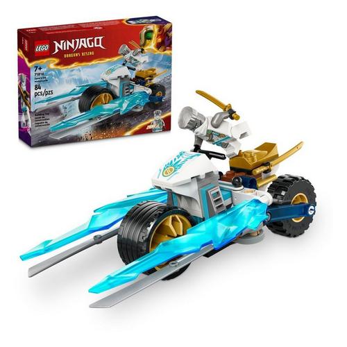 LEGO Ninjago Zanes Ice Motorcycle Toy Set, Ninja Gift 71816 - Primary Image