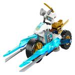 LEGO Ninjago Zanes Ice Motorcycle Toy Set, Ninja Gift 71816 - Thumbnail 2 of 7