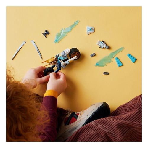 LEGO Ninjago Zanes Ice Motorcycle Toy Set, Ninja Gift 71816 - Primary Image