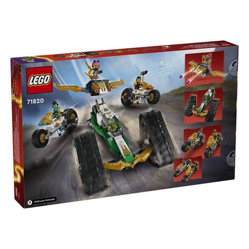 LEGO Ninjago Ninja Team Combo Vehicle 4-in-1 71820 Building Set - Primary Image
