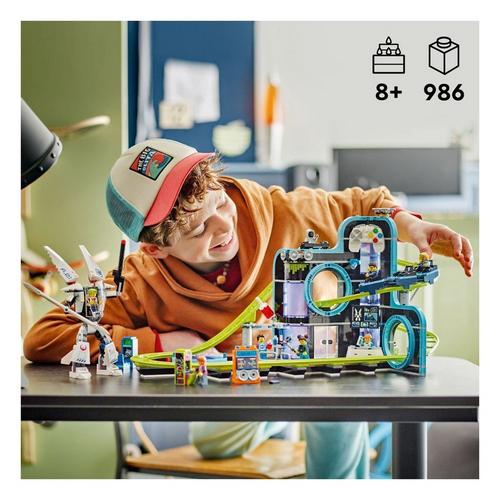 LEGO City Robot World Roller-Coaster Park Toy 60421 Building Set - Primary Image