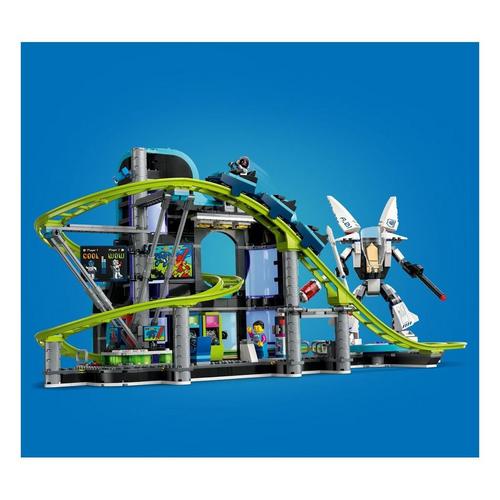LEGO City Robot World Roller-Coaster Park Toy 60421 Building Set - Primary Image