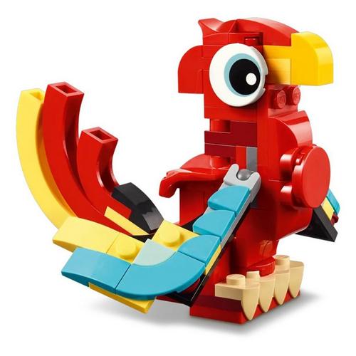 LEGO Creator 3in1 Red Dragon 31145 Building Set - Primary Image