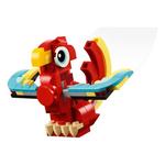 LEGO Creator 3in1 Red Dragon 31145 Building Set - Thumbnail 4 of 8