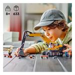LEGO City Yellow Construction Excavator Toy Digger 60420 - Thumbnail 2 of 7