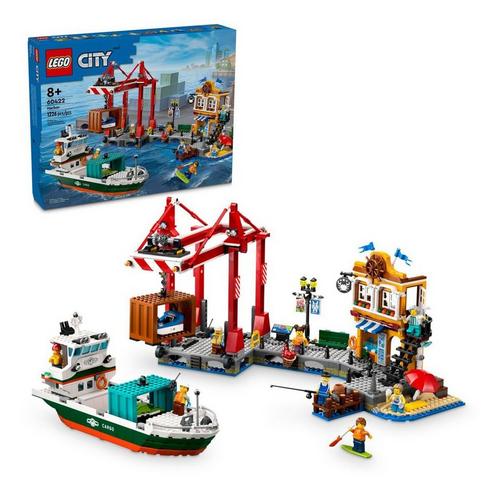 LEGO City Seaside Harbor with Cargo Ship Toy 60422 - Primary Image