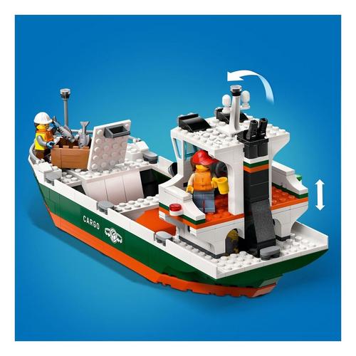 LEGO City Seaside Harbor with Cargo Ship Toy 60422 - Primary Image