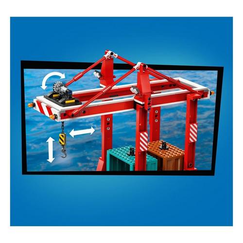 LEGO City Seaside Harbor with Cargo Ship Toy 60422 - Primary Image