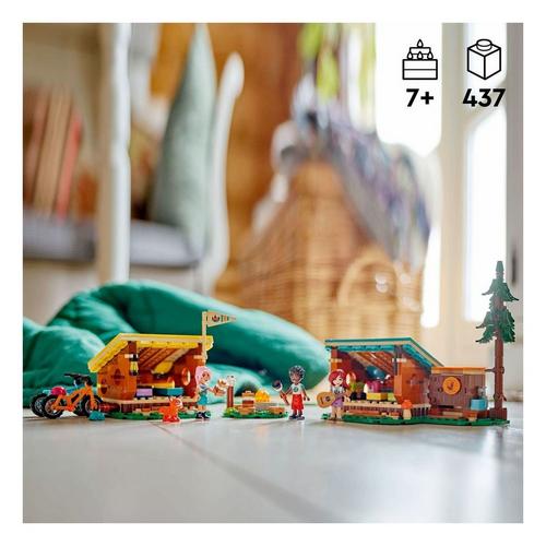 LEGO Friends Adventure Camp Cozy Cabins Camping Toy 42624 - Primary Image
