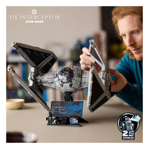 LEGO Star Wars Ultimate Collector Series TIE Interceptor Model Set 75382 - Primary Image
