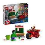 LEGO Marvel Iron Man with Bike and The Hulk Building Toy 76287 - Thumbnail 1 of 7
