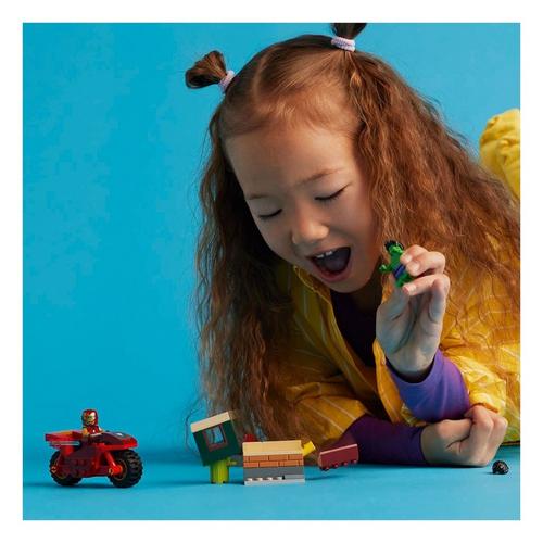 LEGO Marvel Iron Man with Bike and The Hulk Building Toy 76287 - Primary Image