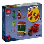 LEGO Marvel Iron Man with Bike and The Hulk Building Toy 76287 - Thumbnail 4 of 7