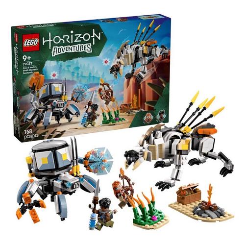 LEGO Horizon Adventures Aloy & Varl vs. Shell-Walker & Sawtooth 77037 Building Set - Primary Image