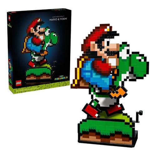LEGO Super Mario - Super Mario World Mario & Yoshi 71438 Building Set - Primary Image