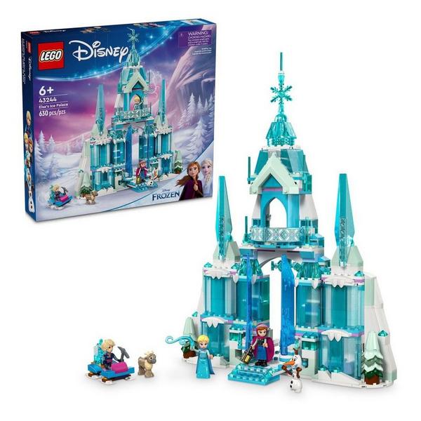 Girls LEGO Frozen Elsas Ice Palace Buildable Princess Toy Building Set