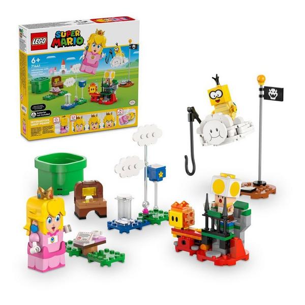 LEGO Super Mario Adventures with Interactive LEGO Peach Princess Toy 71441