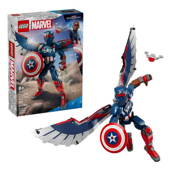 LEGO Marvel New Captain America Construction Figure 76296 Building Set