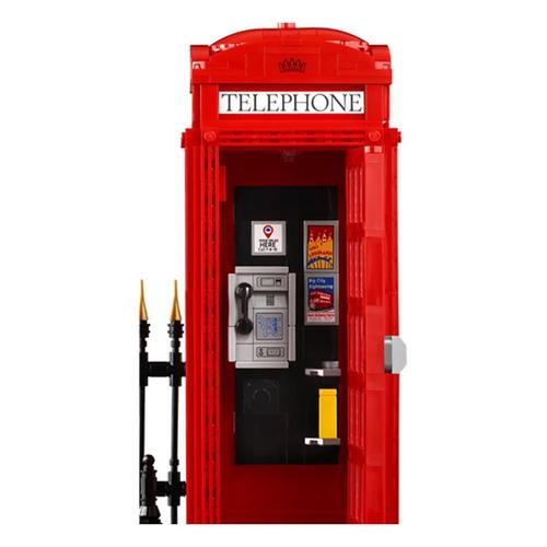 LEGO Ideas Red London Telephone Box 21347 Building Set - Primary Image