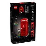 LEGO Ideas Red London Telephone Box 21347 Building Set - Thumbnail 8 of 11
