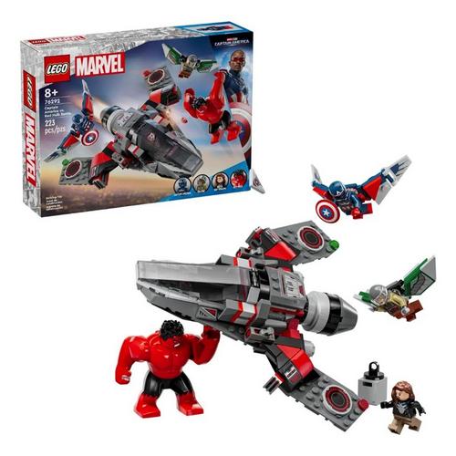 LEGO Marvel Captain America vs. Red Hulk Battle 76292 Building Set - Primary Image