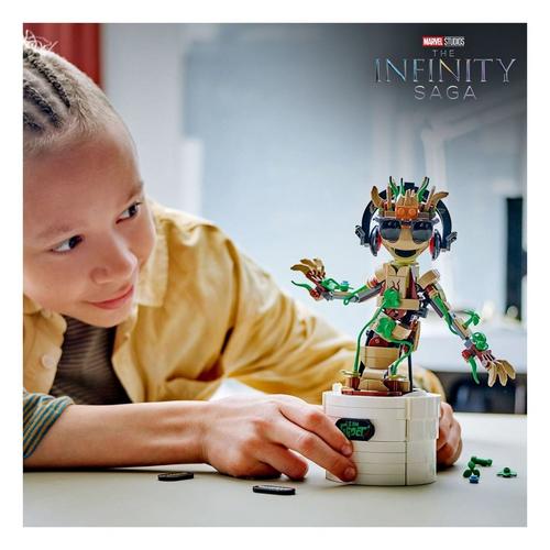 LEGO Marvel Dancing Groot, Buildable Animated Guardians of the Galaxy Toy 76297 - Primary Image