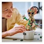 LEGO Marvel Dancing Groot, Buildable Animated Guardians of the Galaxy Toy 76297 - Thumbnail 6 of 7
