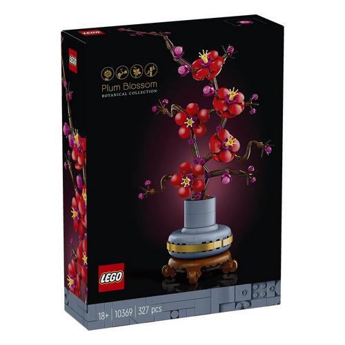 LEGO Botanical Plum Blossom Flower Decor Display Set 10369 Building Set - Primary Image