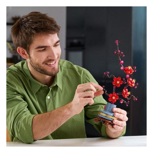 LEGO Botanical Plum Blossom Flower Decor Display Set 10369 Building Set - Primary Image