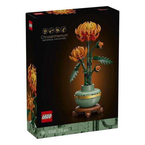 LEGO Botanicals Chrysanthemum Flower Decor 10368 Building Set - Primary Image