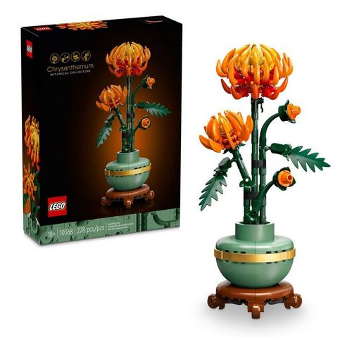 LEGO Botanicals Chrysanthemum Flower Decor 10368 Building Set - Primary Image