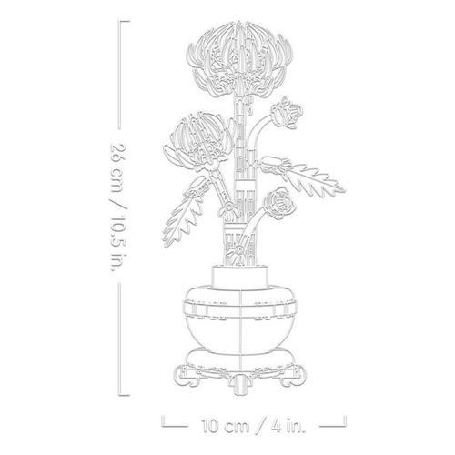 LEGO Botanicals Chrysanthemum Flower Decor 10368 Building Set - Primary Image