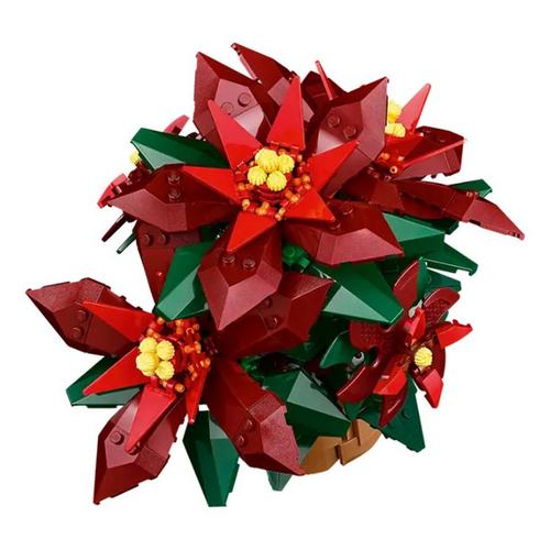 LEGO Botanical Poinsettia 10370 Building Set - Primary Image