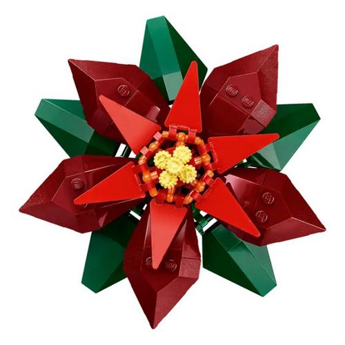 LEGO Botanical Poinsettia 10370 Building Set - Primary Image