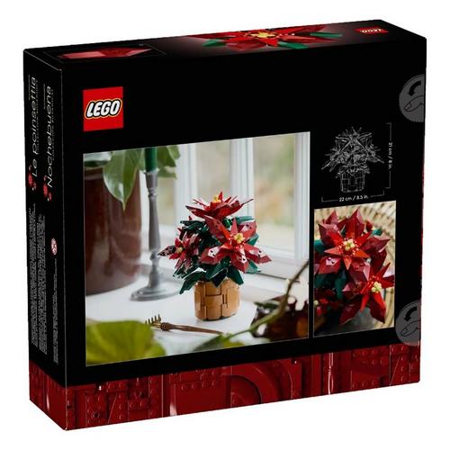 LEGO Botanical Poinsettia 10370 Building Set - Primary Image
