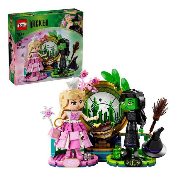 Boys,Girls LEGO Elphaba & Glinda Figures Building Set