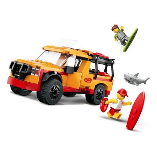 LEGO City Lifeguard Beach Rescue Truck 60453 Building Set - Primary Image