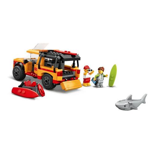 LEGO City Lifeguard Beach Rescue Truck 60453 Building Set - Primary Image